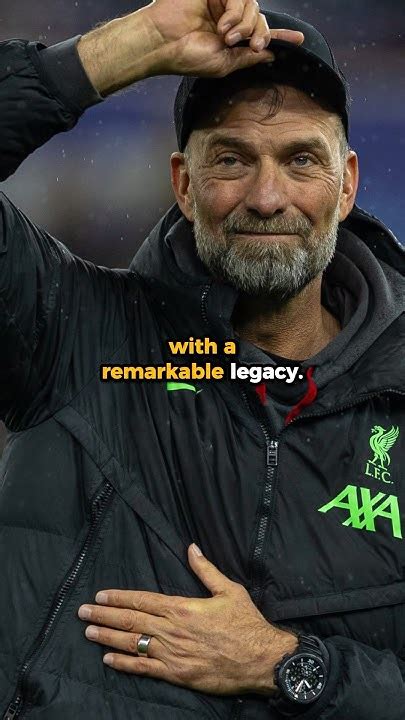 Jurgen Klopps Remarkable Legacy At Liverpool Shorts Football Liverpool Youtube