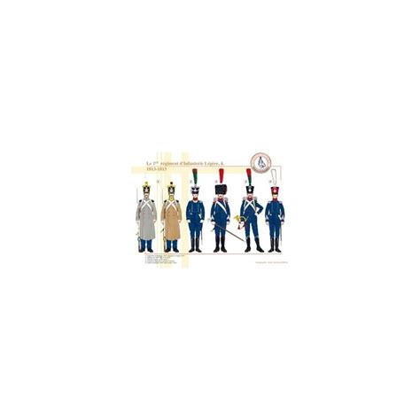 The 1st French Light Infantry Regiment 4 1813 1815