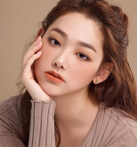 Nice Korean Makeup 😍😍💄💕 Korean Natural Makeup Banila Co Korean Makeup Look