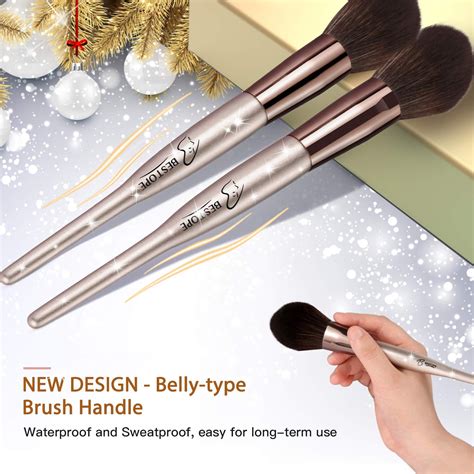 18pcs Makeup Brushes Set Professional With Natural Make Up Brush Blush Eye Shadow Applicator 数量限定特売