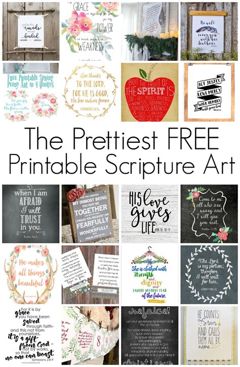 Free Printable Scripture Art Hunt And Host