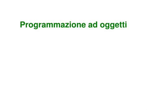 PDF Programmazione Ad Oggetti Virgilio Mib Infn Itchiesa Labinfo