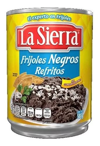 Frijoles Negros Refritos La Sierra En Lata 580 Gr MercadoLibre