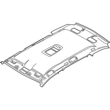 Genuine Bmw Molded Roof Lining Bmw Parts Deal