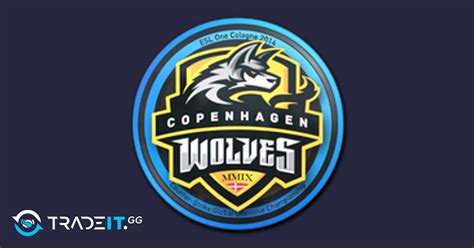 Sticker Copenhagen Wolves Cologne Tradeit