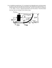 HW 2 9 Pdf 14 A 3 Ft Diameter Cylindrical Mass M Is Connected To A 5