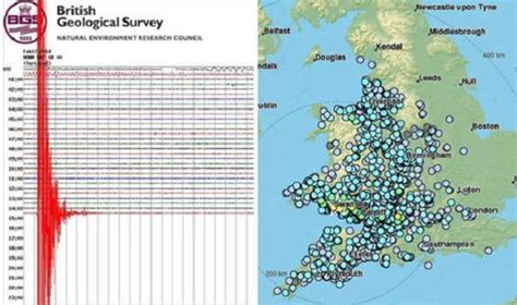 Uk Struck By 21 Earthquakes In 50 Days Including Biggest In 10 Years