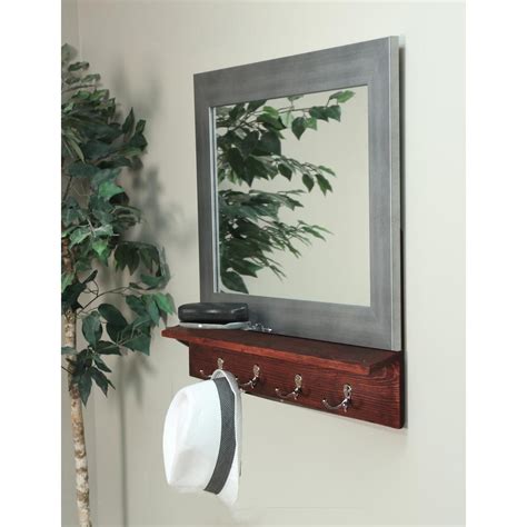 Top 20 Of Wall Mirrors With Shelf And Hooks