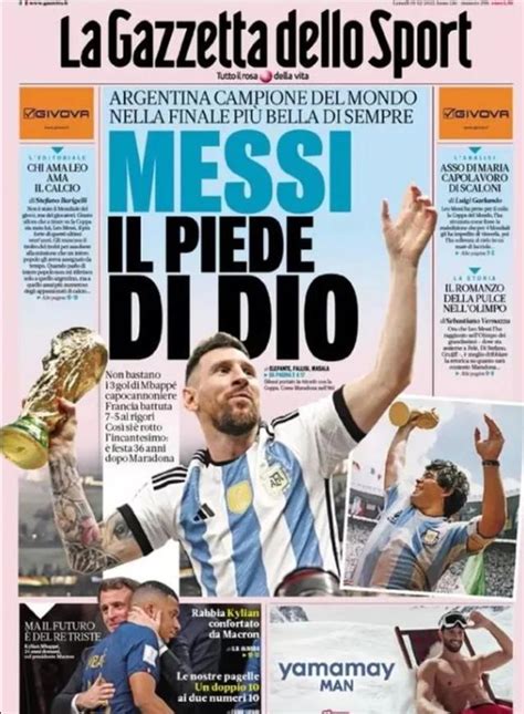 Messi Campe N Del Mundo El Pie De Dios Maradoha Y Todos Los