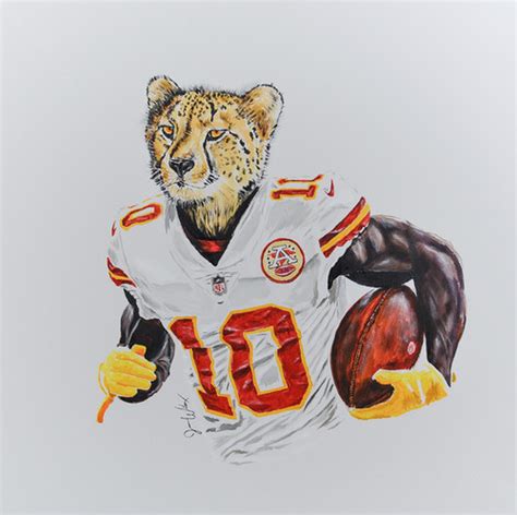 Tyreek Hill | Cheetah | J Art Pro