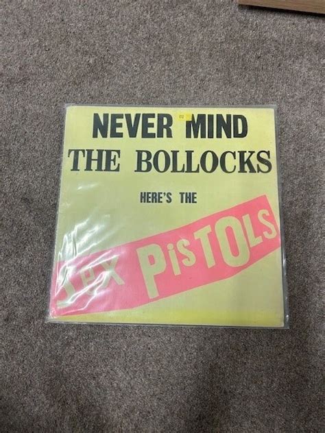 NEVER MIND THE Bollocks Here S The Sex Pistols UK Vinyl LP Original V EUR