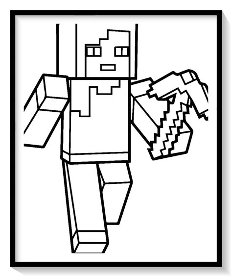 Dibujos E Imagenes Minecraft Para Colorear Y Imprimir Gratis Para Hot Sex Picture