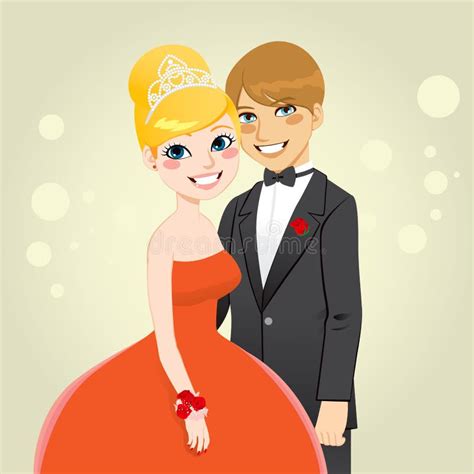 Prom Queen and King stock vector. Illustration of happy - 24998184