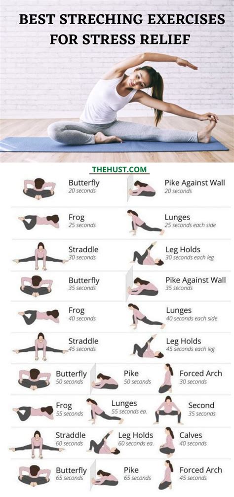 Best Stretches For Stress Relief Best Stretching Exercises Exercise