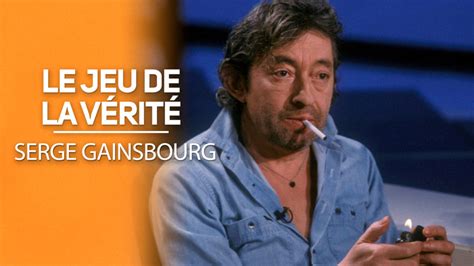 Le jeu de la vérité Serge Gainsbourg Melody TV