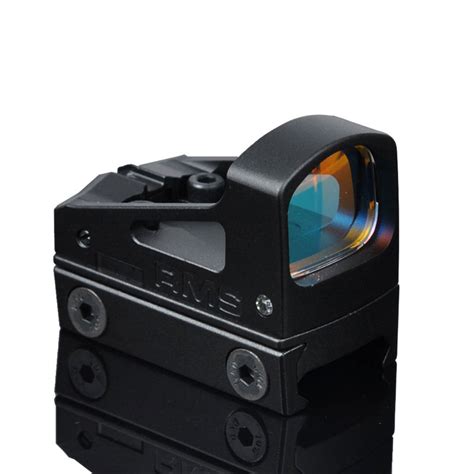 Tactical Rms Mini Red Dot Reflex Sight Scope With Ventilated Mounting