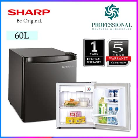 Sharp L Mini Bar Refrigerator Sjm Mk Shopee Malaysia