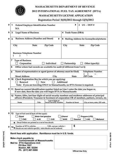 Rmv 1 Form Fill Out And Sign Online Dochub