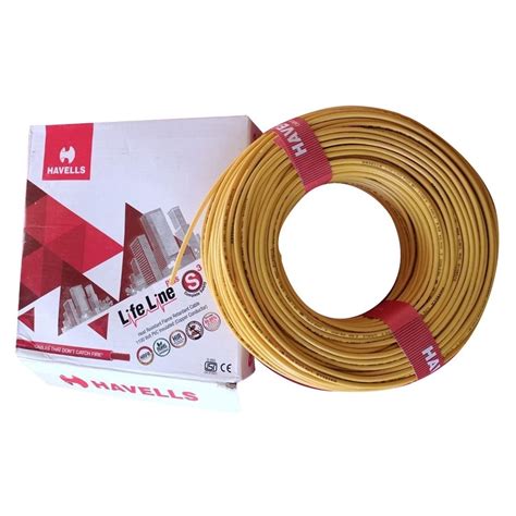 Sq Mm Havells Lifeline Wire Roll Length M At Roll In