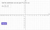 Oef Punt Op De X As Of De Y As Geogebra