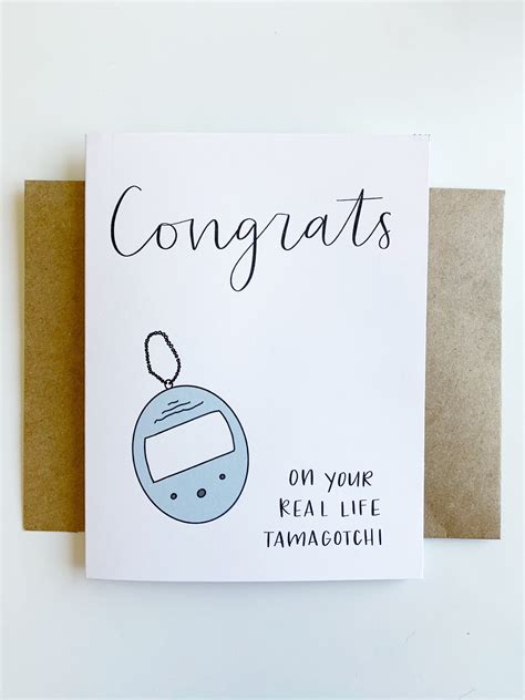 Baby Shower Card Handmade, Congrats, Expectant Mother, New Baby Card - Etsy