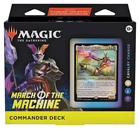 March Of The Machine Commander Deck Cavalry Charge Commander March