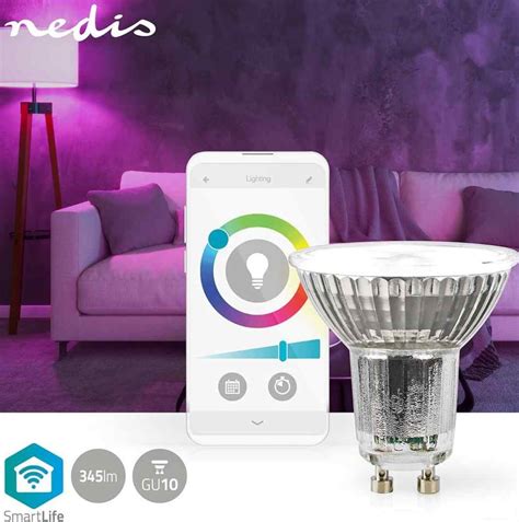 Nedis Smartlife Led Spot Led Rovka Wi Fi Autod Ly Pema