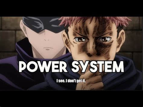 Explaining Jujutsu Kaisen S Power System Youtube