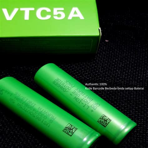 Jual Battery Batre Vape Sony Vtc A Mah A Battery Shopee