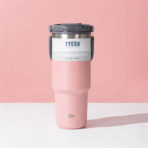 LETAK NAMA CUSTOM Tyeso 750ML 900ML 1200ML Tumbler Handle Design 2