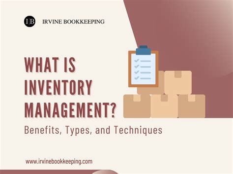 What Is Inventory Management Benefits Types And Techniques