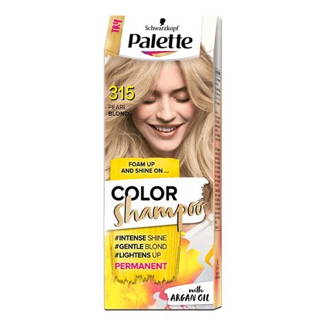 Palette Color Shampoo Szampon Koloryzuj Cy Per Owy Blond Wiza