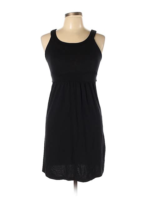 Old Navy Solid Black Casual Dress Size Xs 80 Off Thredup