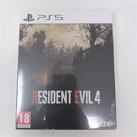 RESIDENT EVIL 4 Remake Steelbook Edition PS5 Sony PlayStation 5 Game