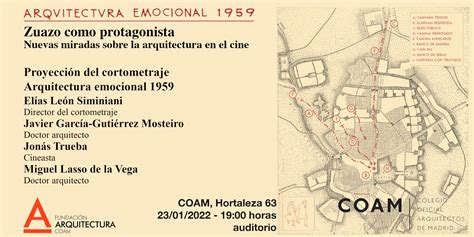 Coam Proyecci N Del Cortometraje Arquitectura Emocional