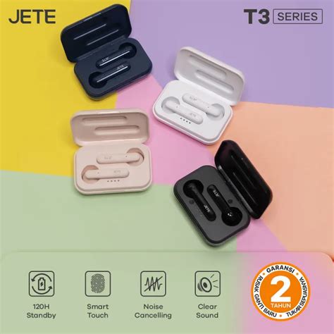 Jete T3 Tws Earbuds Headset Bluetooth Jete T3 Garansi 2 Tahun Lazada Indonesia