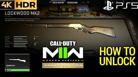 How To Unlock Lockwood Mk Marksman Rifle Modern Warfare Unlock