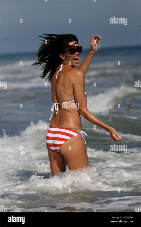 Janice Dickinson Plays In The Surf On Malibu Beach Los Angeles California 190707 Troyowen