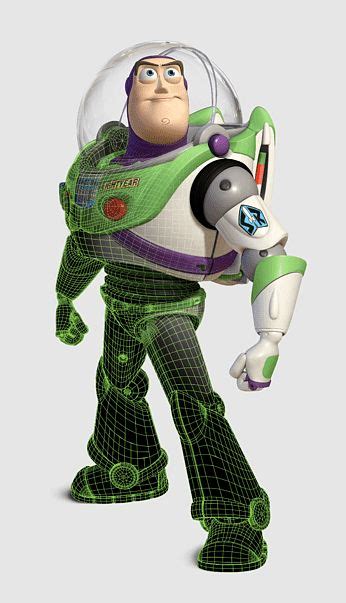 The Character Buzz Lightyear From Toy Story