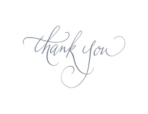 Thank You Handwritten Transparent Png Stickpng Images