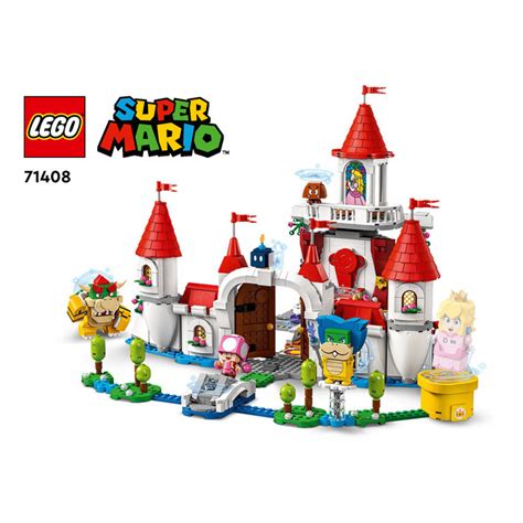 LEGO Princess Peach's Castle Set 71408 Instructions | Brick Owl - LEGO ...