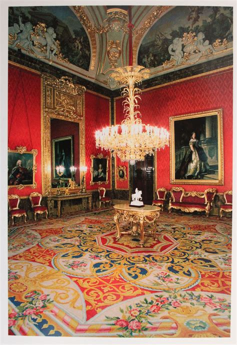 Room in the Spanish Royal Palace in Madrid | Palace interior, Spanish ...