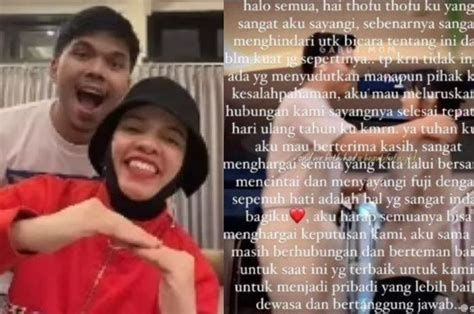 Putus Dari Thariq Halilintar Fuji Diduga Kena Sindir Lenggogeni Faruk