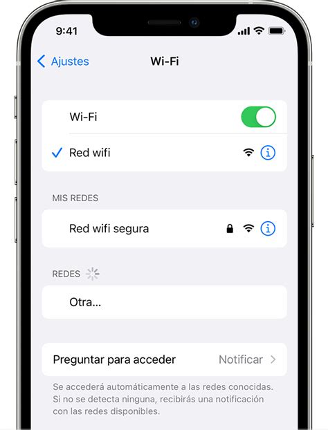 Conectarse A Una Red Wifi En El Iphone Ipad O Ipod Touch Soporte