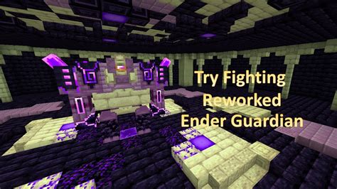 Try Beating Reworked Ender Guardian In Minecraft Lenders Cataclysm