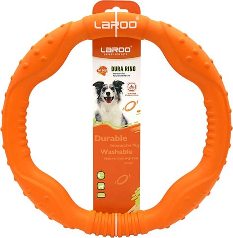 LaRoo Hundefitness Ring Hundefrisbee Unzerstörbare Float Hunde