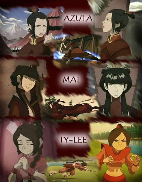 Azula Mai And Ty Lee Avatar The Last Airbender Photo 11335545 Fanpop