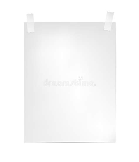White Blank Scotch Tape Stock Illustrations 987 White Blank Scotch