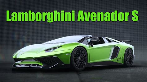 Lamborghini Aventador S Roadster S Class Build NFS UNBOUND YouTube