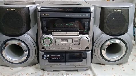 Compact Audio System Aiwa Nsx S Youtube